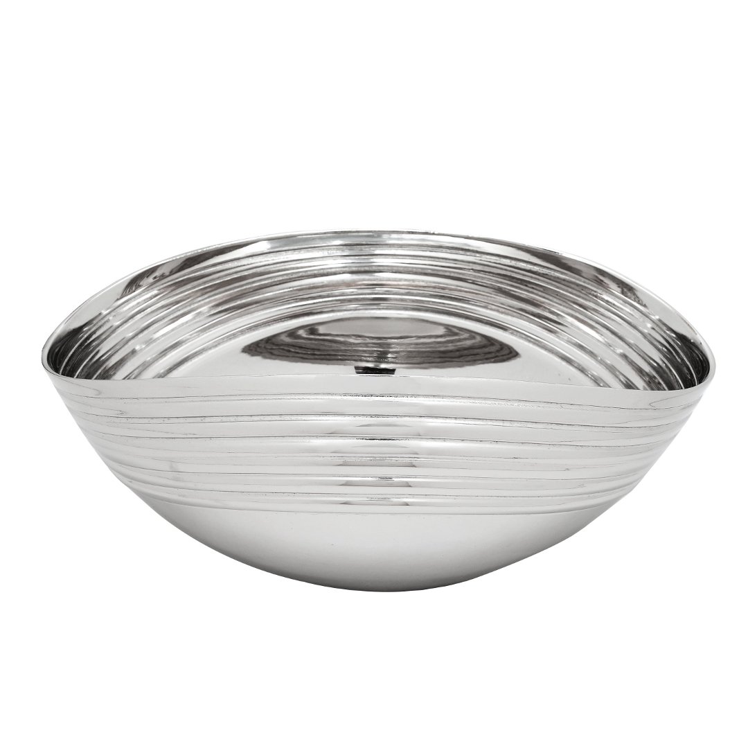 Imagem ilustrativa para Centro de mesa em alumínio P13xL25xA10cm