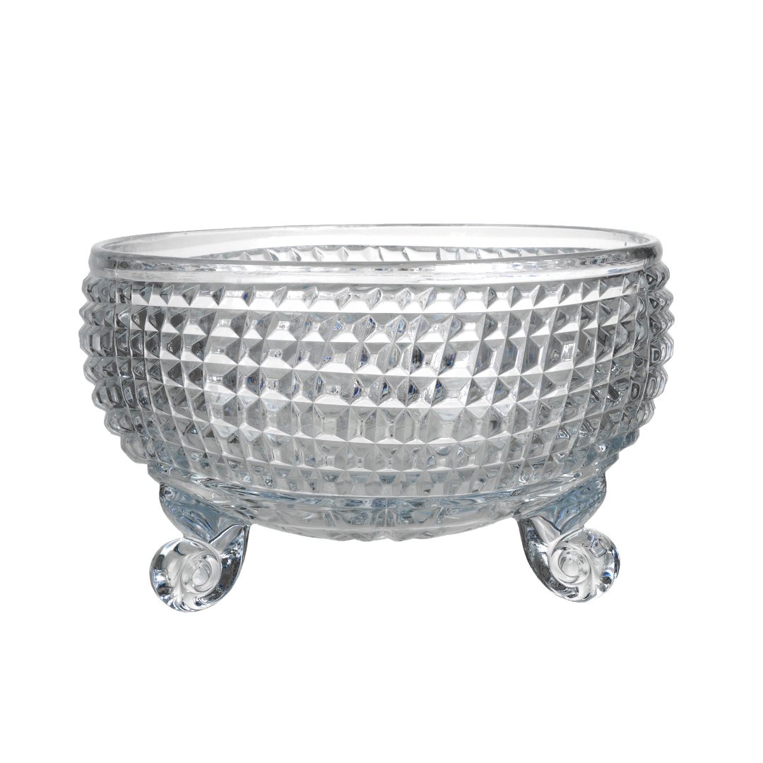 Imagem ilustrativa para Centro de mesa em cristal ecológico D23,5xA14,3cm