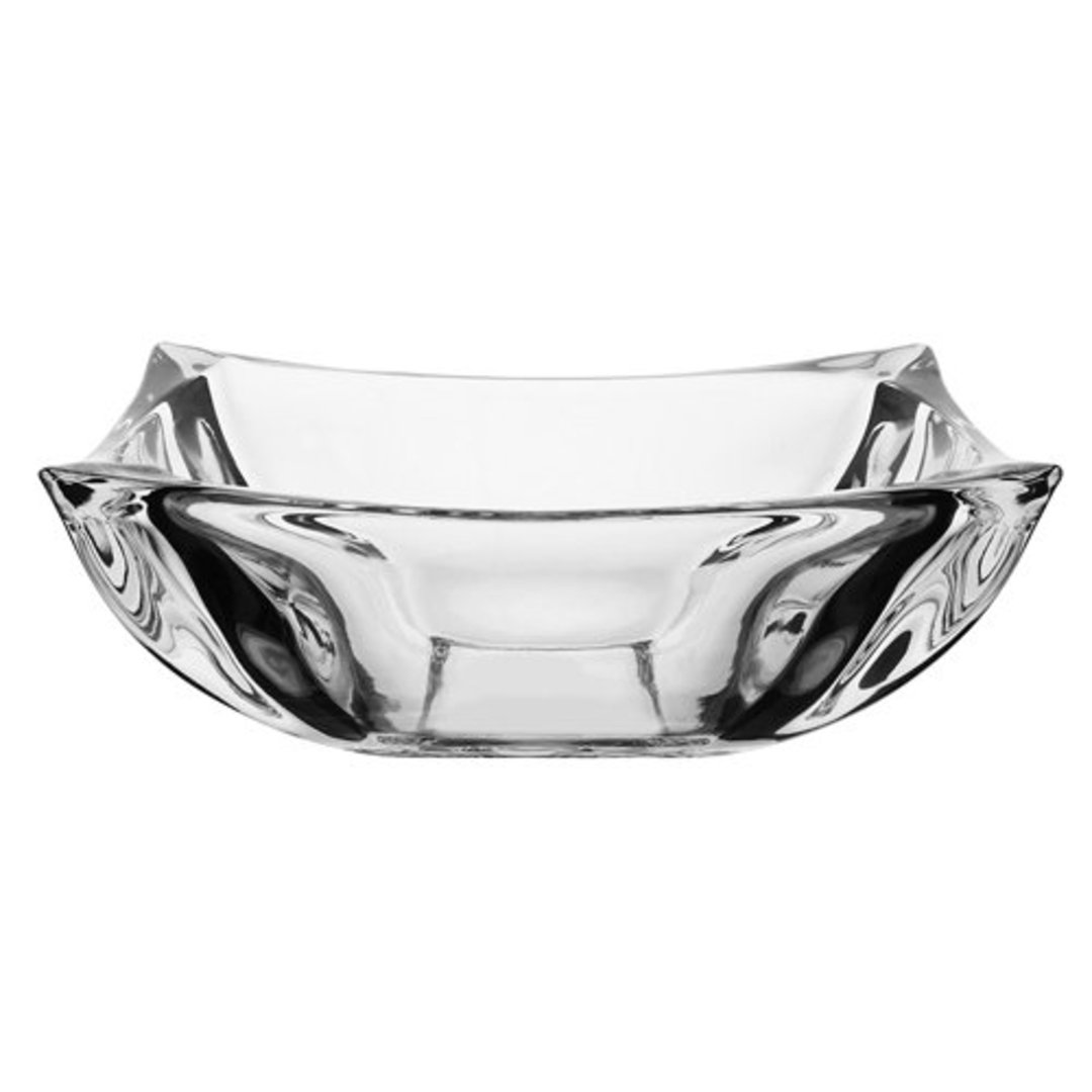 Imagem ilustrativa para Centro de mesa em cristal P26,7xL26,7xA10cm