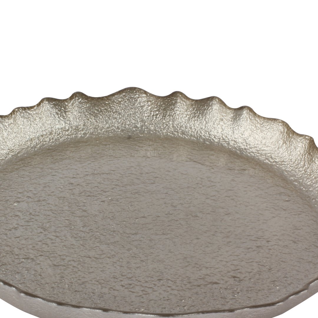 Fotografia para o produto Centro de mesa em vidro 021xA2cm cor champanhe