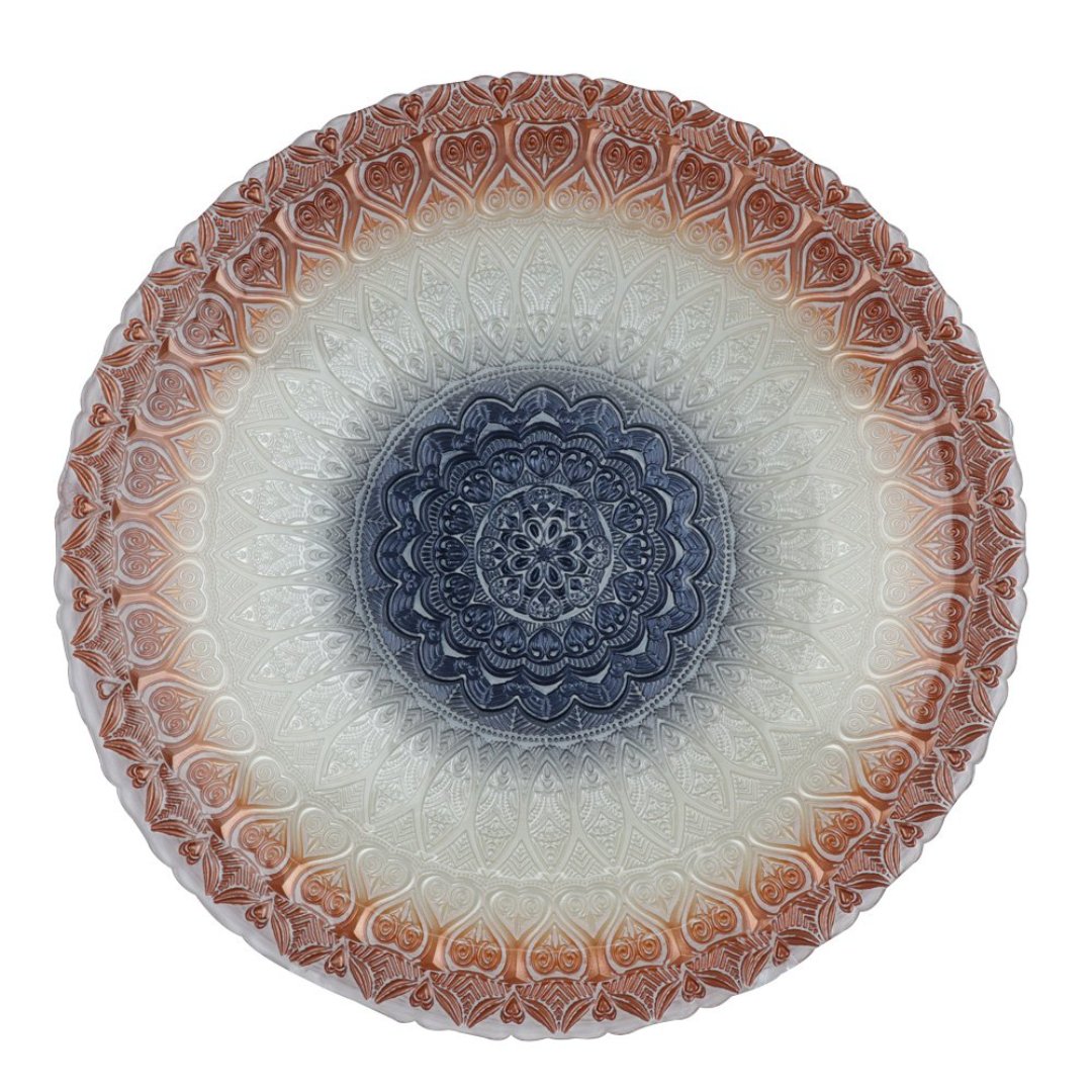 Imagem ilustrativa para Centro de mesa em vidro 40xA7cm