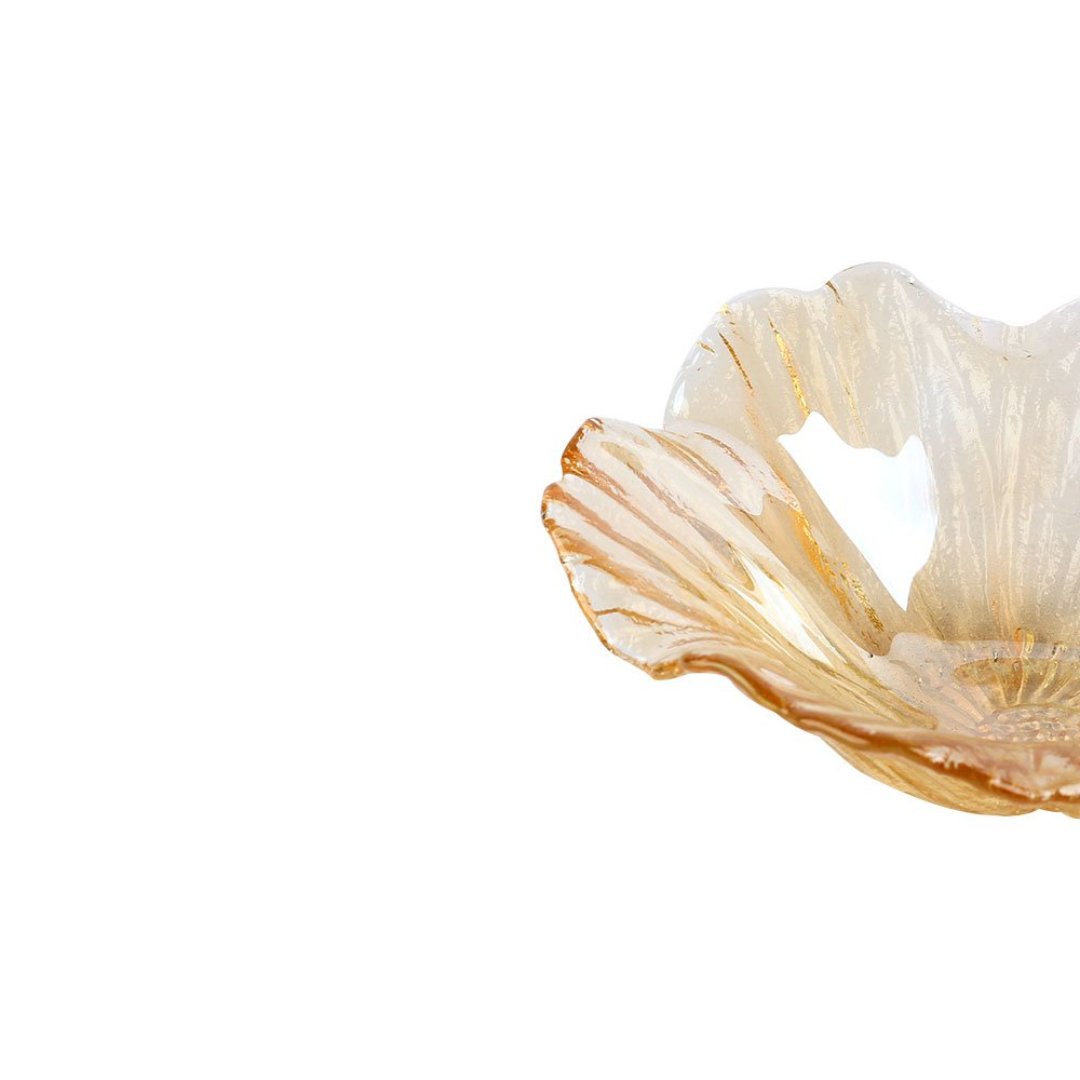 Fotografia para o produto Centro de mesa em vidro 175ml L15xP15xA5cm cor âmbar luster