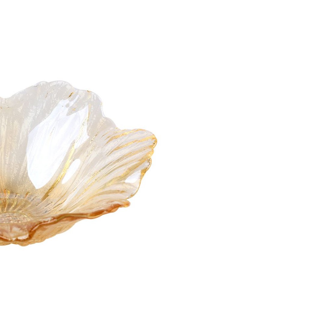 Fotografia para o produto Centro de mesa em vidro 175ml L15xP15xA5cm cor âmbar luster