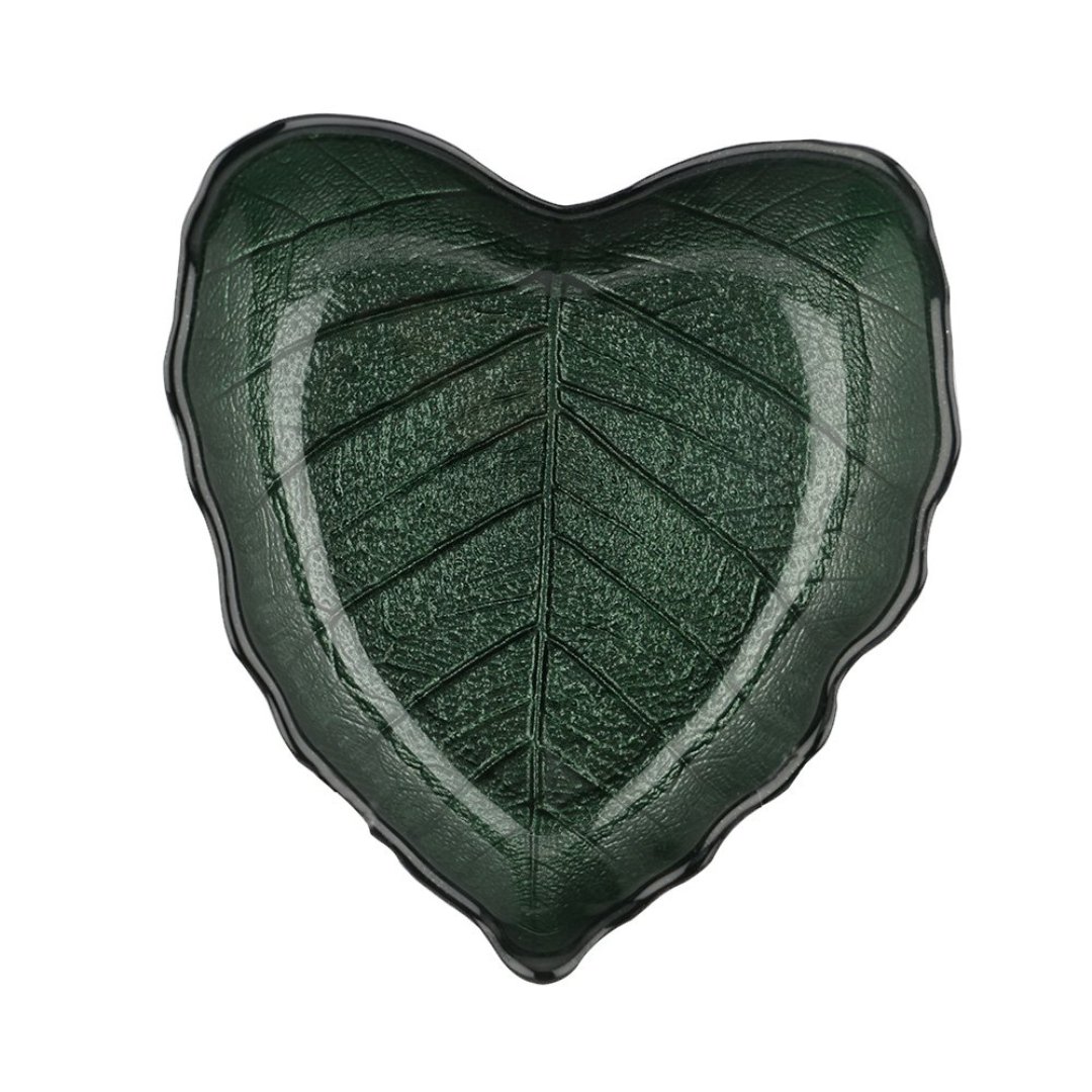 Fotografia para o produto Centro de mesa em vidro 200ml L16,5xP14,5xA4,5cm cor verde