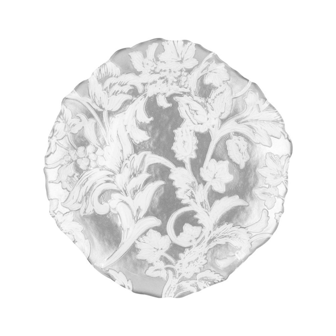 Imagem ilustrativa para Centro de mesa em vidro 320ml 15xA5,5cm cor prata