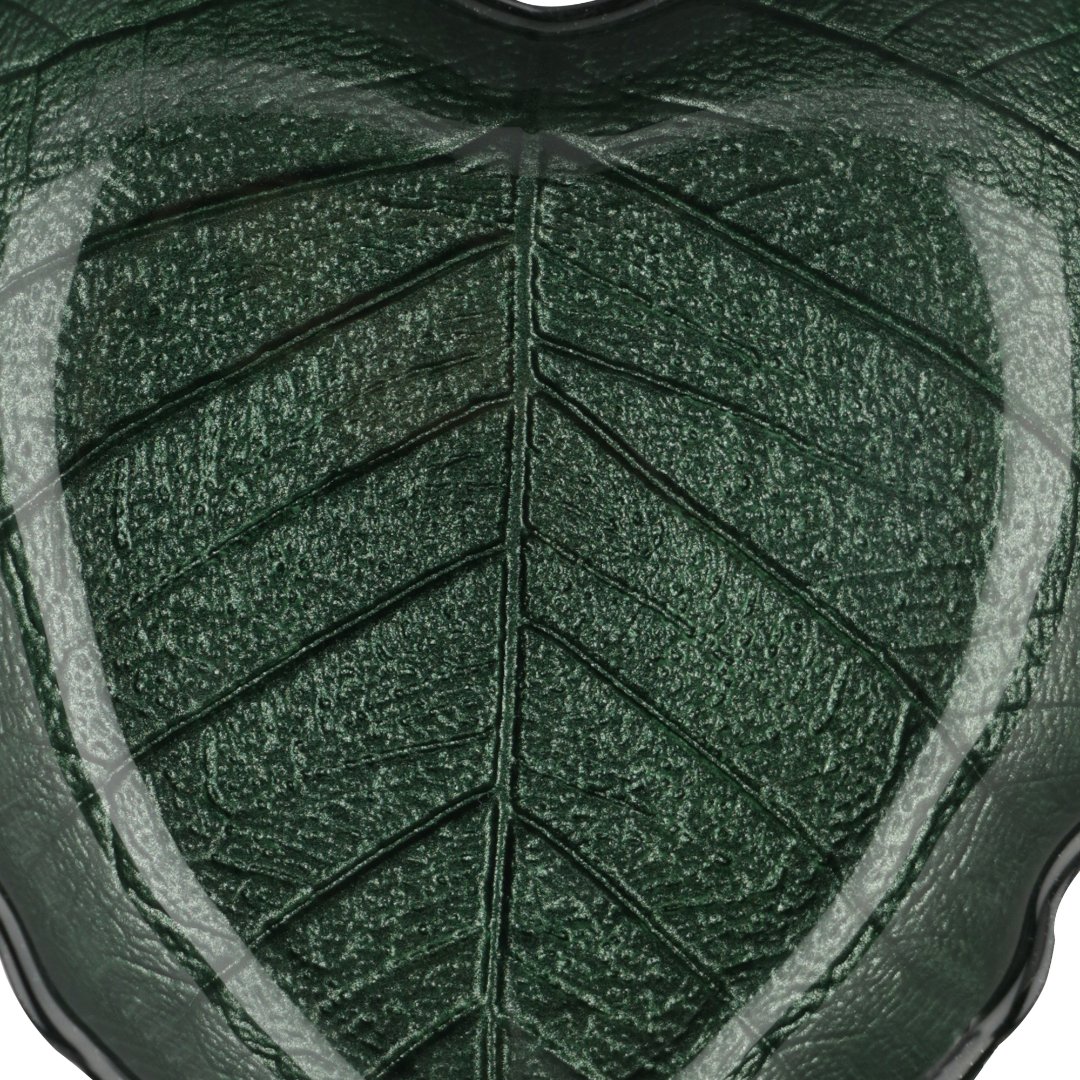 Fotografia para o produto Centro de mesa em vidro L13,5xP11xA3,5cm cor verde