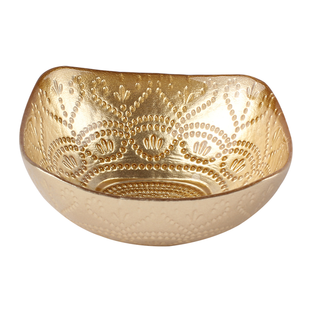 Fotografia para o produto Centro de mesa em vidro L15xP15xA5cm Fotografia para o produto Centro de mesa em vidro L15xP15xA5cm