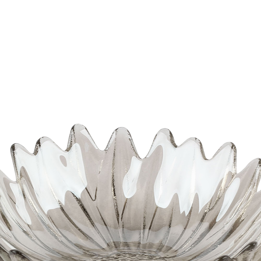 Fotografia para o produto Centro de mesa em vidro 015xA3cm cor fumê luster