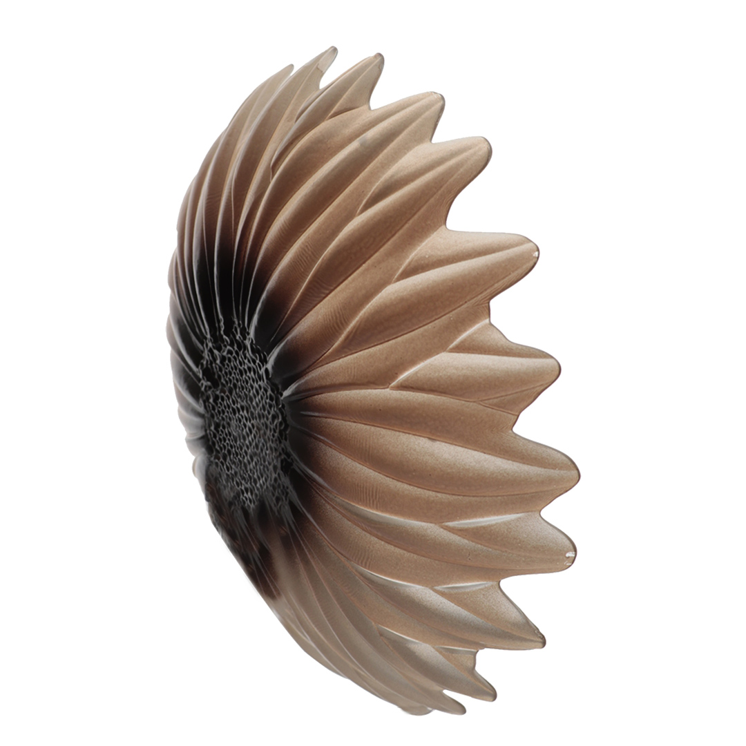 Fotografia para o produto Centro de mesa em vidro 030xA6,5cm cor pérola