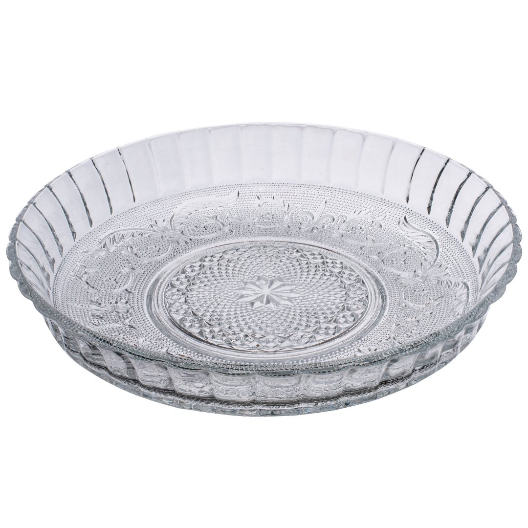 Imagem ilustrativa para Centro de mesa em vidro D30xA5,7cm