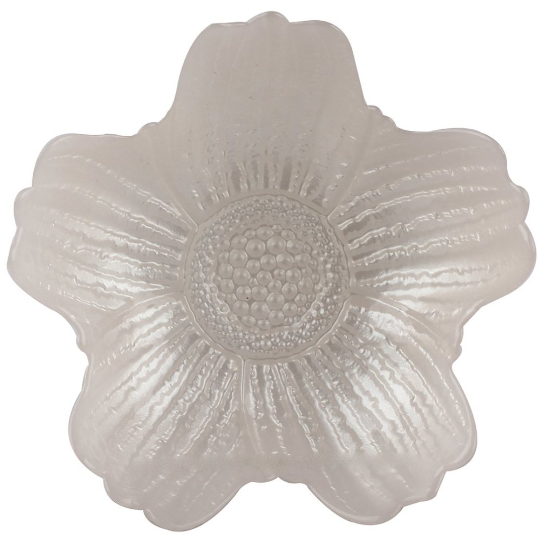 Imagem ilustrativa para Centro de mesa Flora em vidro 220ml 16xA5cm cor rosa claro