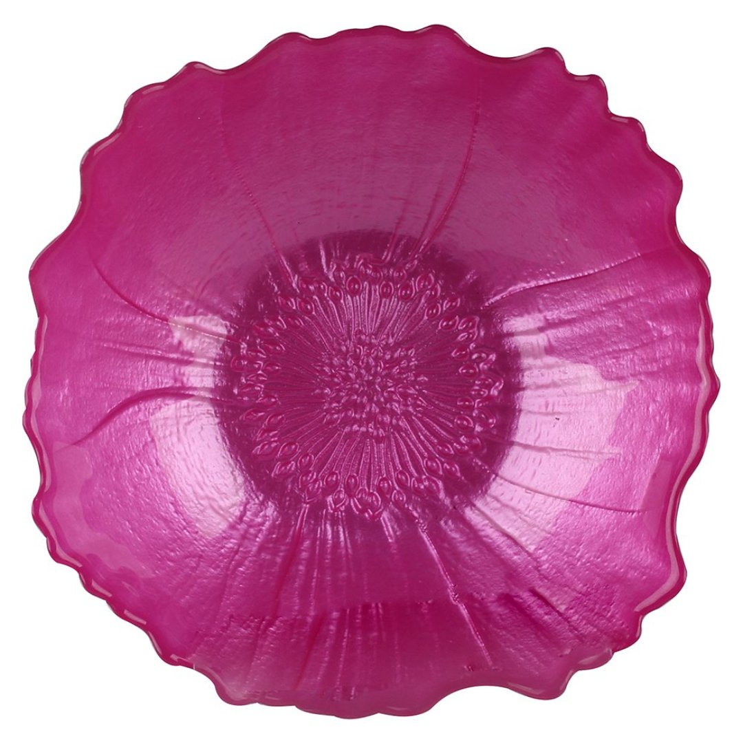 Imagem ilustrativa para Centro de mesa Glass Blend em vidro 335ml 16xA5cm cor rosa