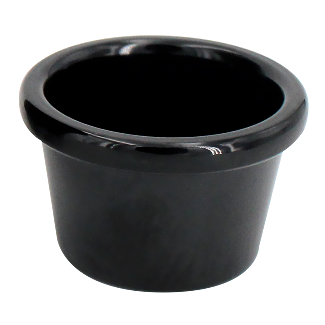 Fotografia para o produto Cesta oval em ferro com molheira em melamina L16xP10xA14cm