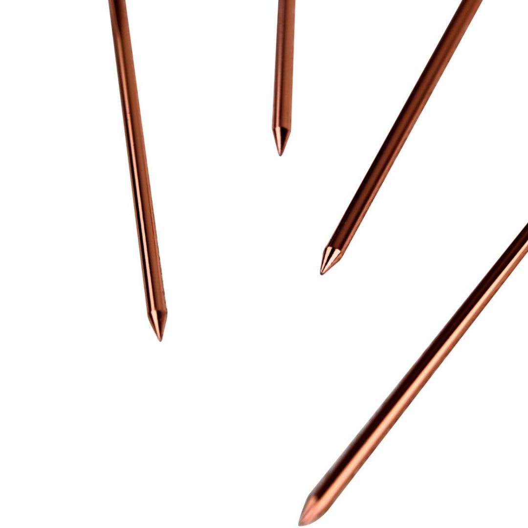 Fotografia para o produto Conjunto aperitivo Shake and Snack 4 pecas em aco inox A11,5cm cor cobre