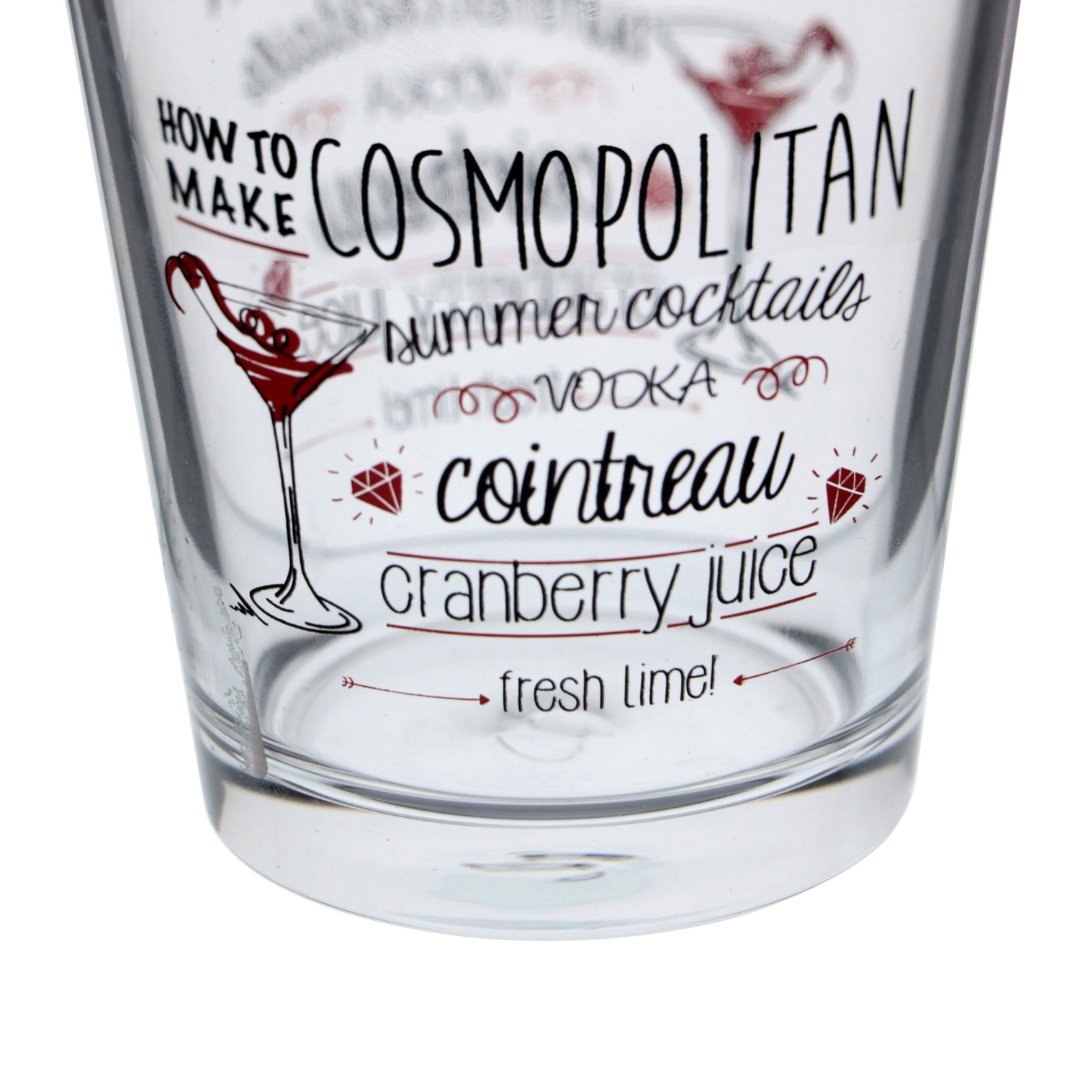 Fotografia para o produto Copo com logo Cosmopolitan em vidro 350ml