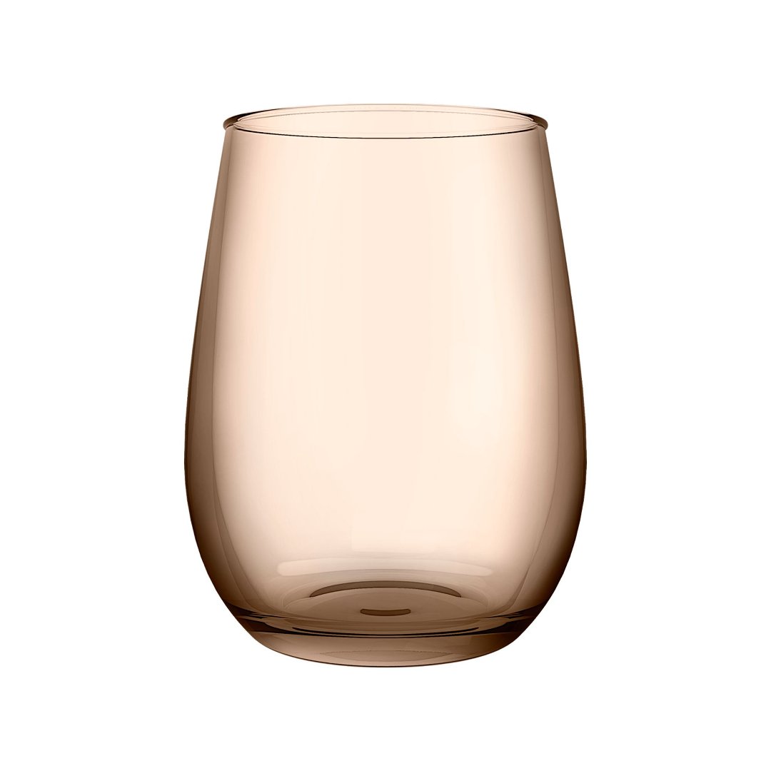 Imagem ilustrativa para Copo em vidro 400ml A10,5cm caramelo