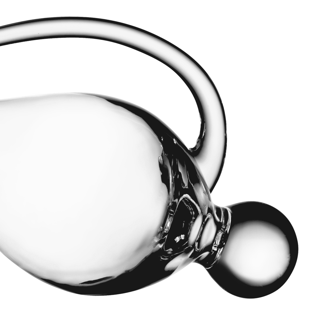 Fotografia para o produto Decanter em cristal ecológico 1,5L 42cm