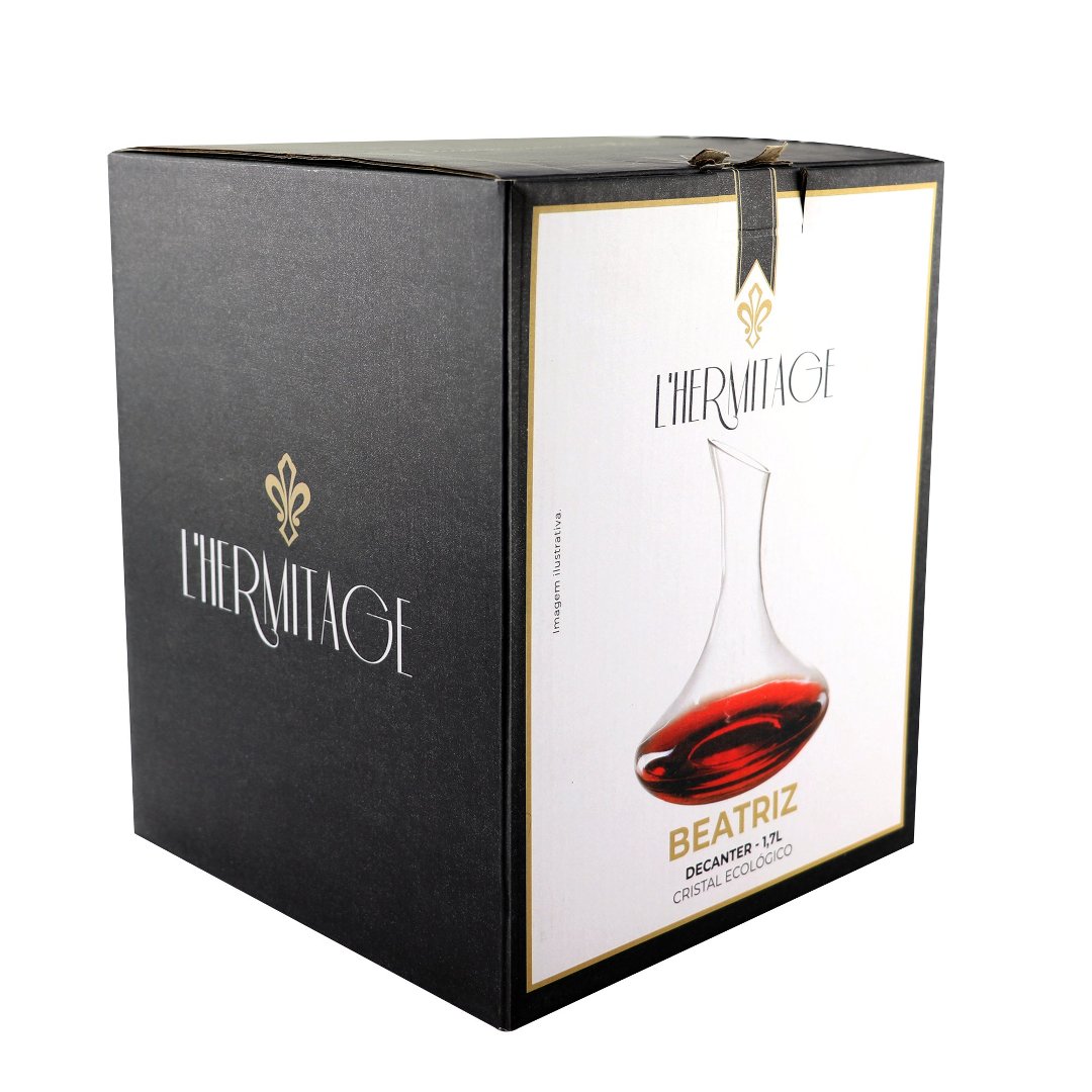 Fotografia para o produto Decanter em cristal ecológico 1,7L A25cm