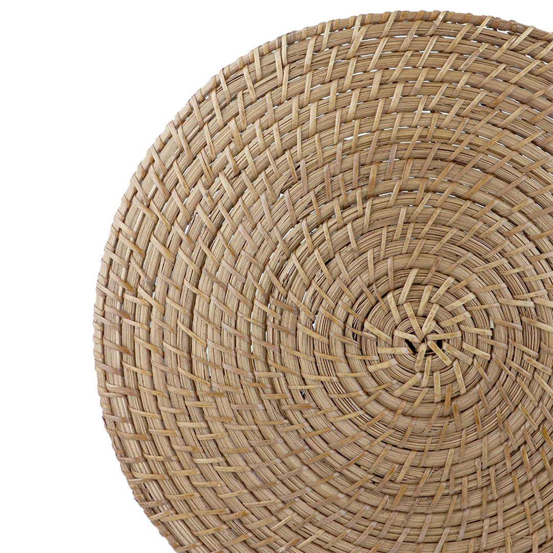 Fotografia para o produto Descanso de panela em bambu e rattan 020xA1,5cm