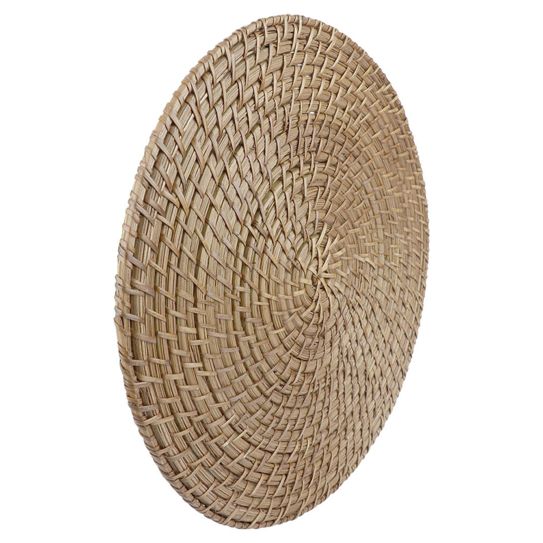 Fotografia para o produto Descanso de panela em bambu e rattan 020xA1,5cm