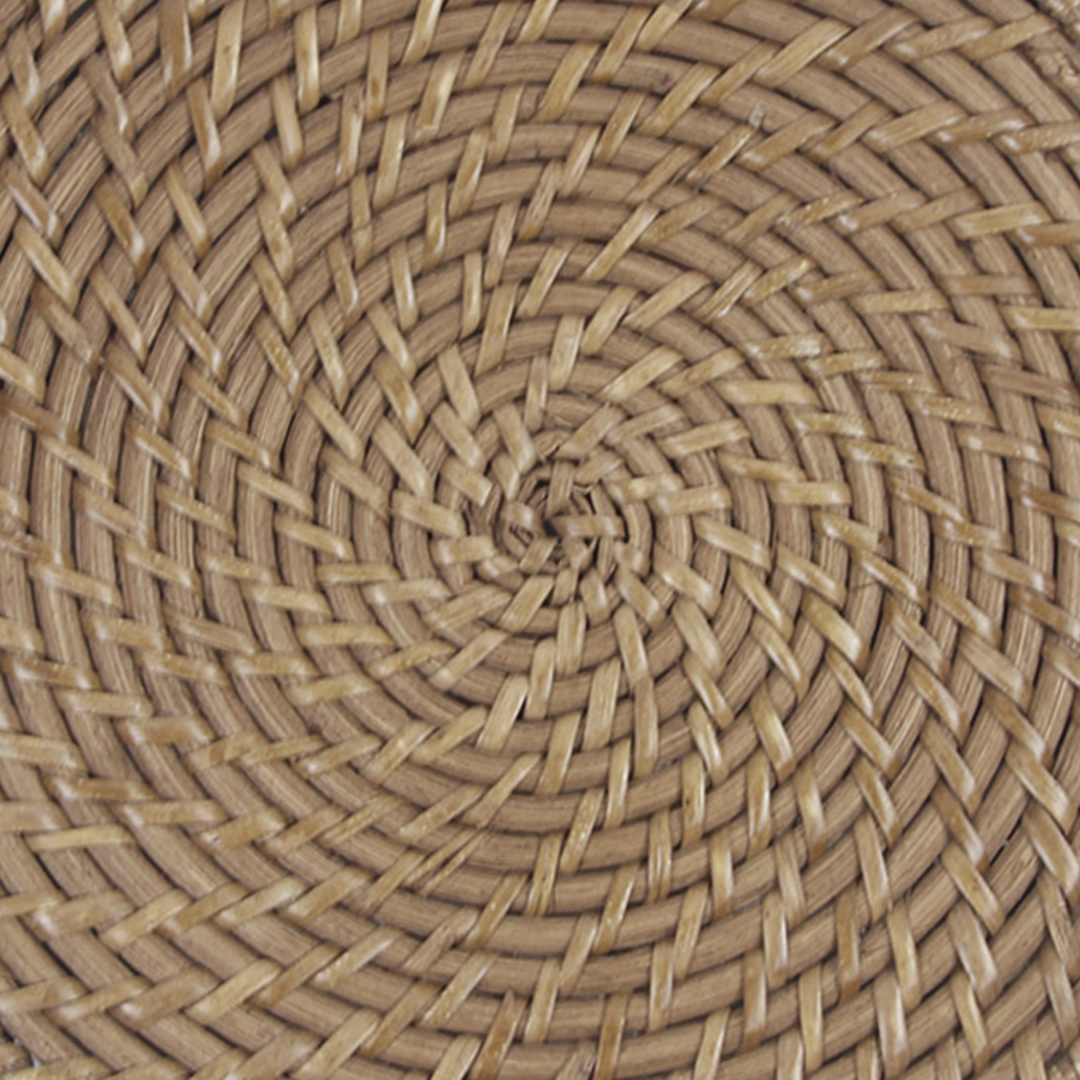 Fotografia para o produto Descanso de panela em bambu e rattan 020xA1,5cm