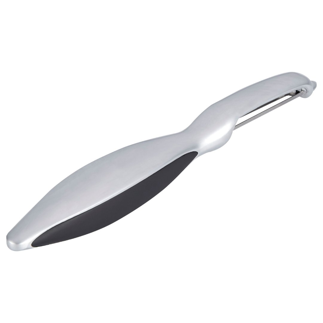 Imagem ilustrativa para Descascador de legumes em liga de zinco A17,2cm preto