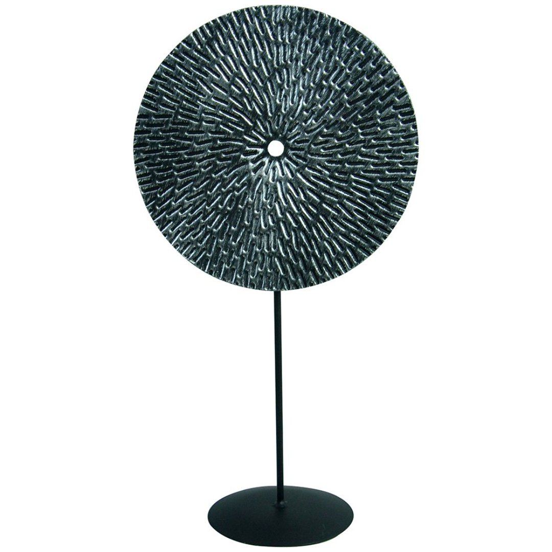 Imagem ilustrativa para Enfeite em metal L19xP10,5xA36cm