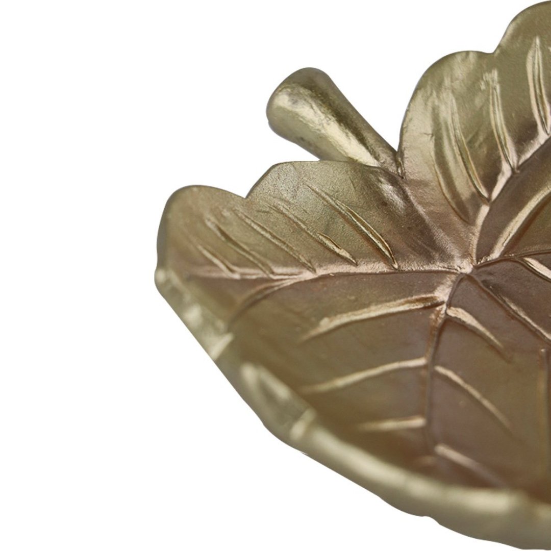 Fotografia para o produto Enfeite mini em poliresina L14xP14,5xA4cm cor dourada