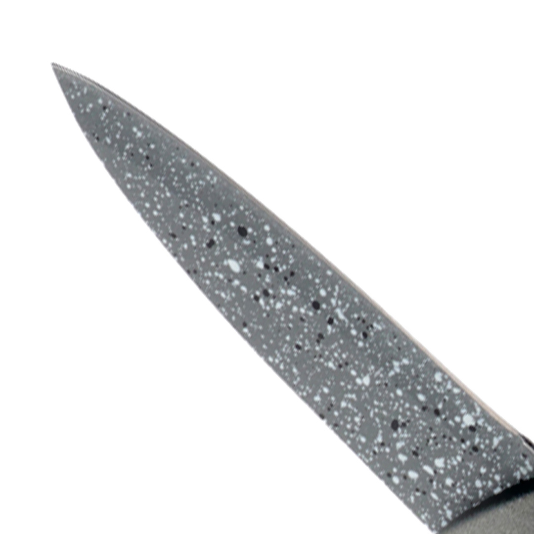 Fotografia para o produto Faca legumes em aço inox 1,2mm com cabo PP emborrachado A18,5cm 61grs