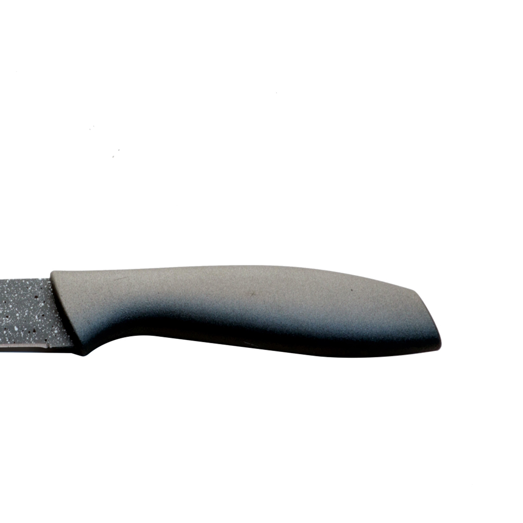 Fotografia para o produto Faca multiuso em aço inox 1,2mm com cabo PP emborrachado A22,9cm 67grs