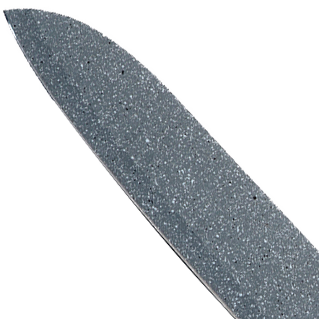 Fotografia para o produto Faca Santoku em Aço Inox 1,8mm com Cabo PP emborrachado A30cm 163grs