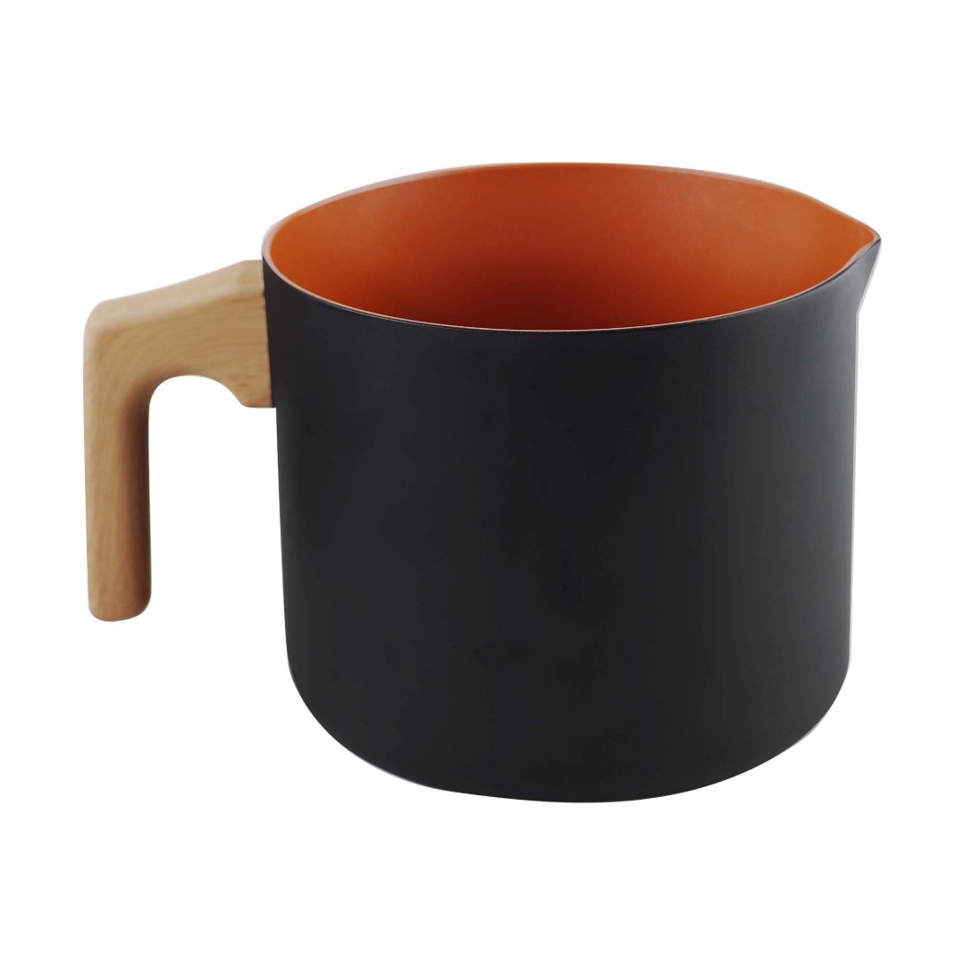 Fotografia para o produto Fervedor em aluminio revestimento cerâmico D14cm 1,6L preto