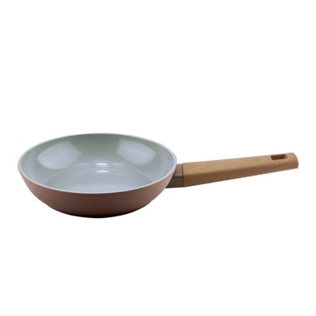 Imagem ilustrativa para Frigideira antiaderente em aluminio rev cerâmico 1L D20cm fendi mocha