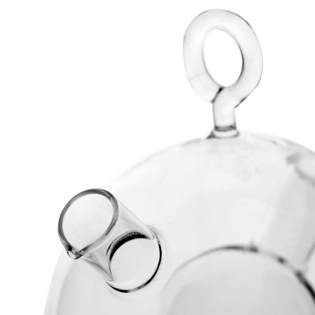 Fotografia para o produto Galheteiro em vidro borossilicato L10,3xP10,3xA13,2cm (56mlx450ml)