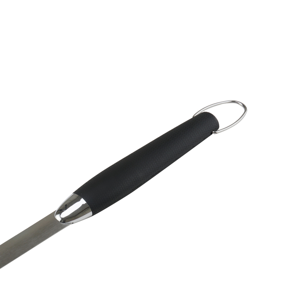 Fotografia para o produto Garfo de churrasco em aço inox com cabo em plástico A45cm