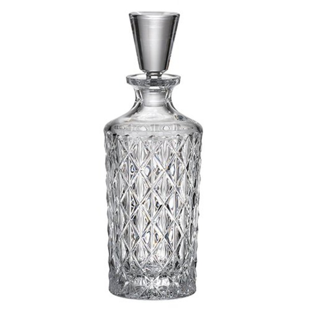 Imagem ilustrativa para Garrafa para whisky em cristal 1L