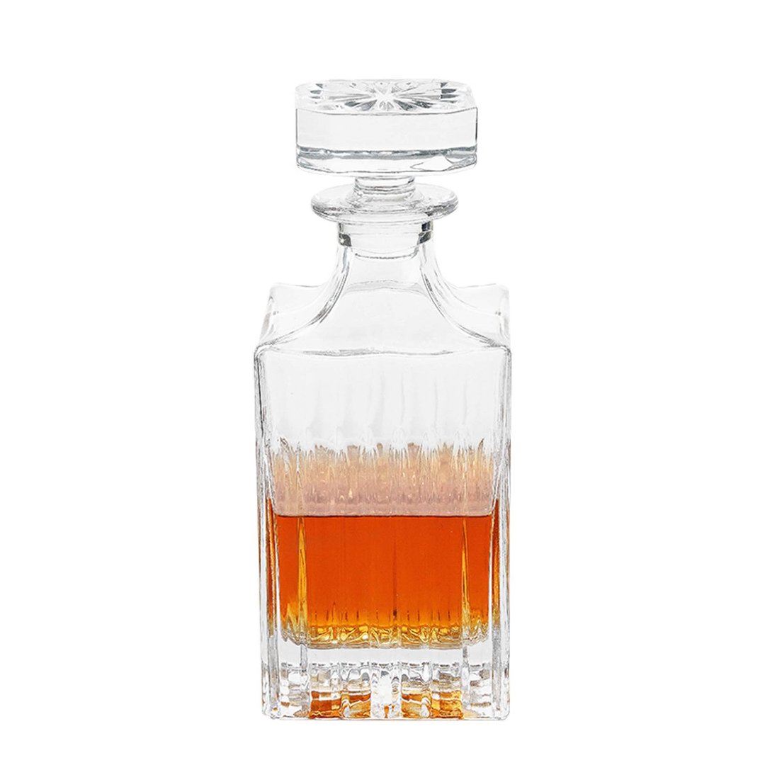 Imagem ilustrativa para Garrafa para whisky em cristal ecológico 750ml A22,3cm