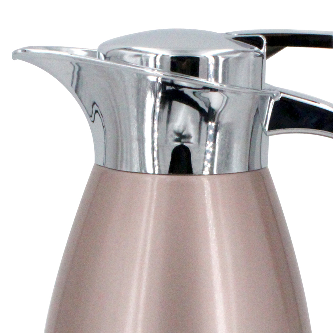 Fotografia para o produto Garrafa térmica em aço inox com parede dupla 1.5L L19xP12.5xA26 cor rosé