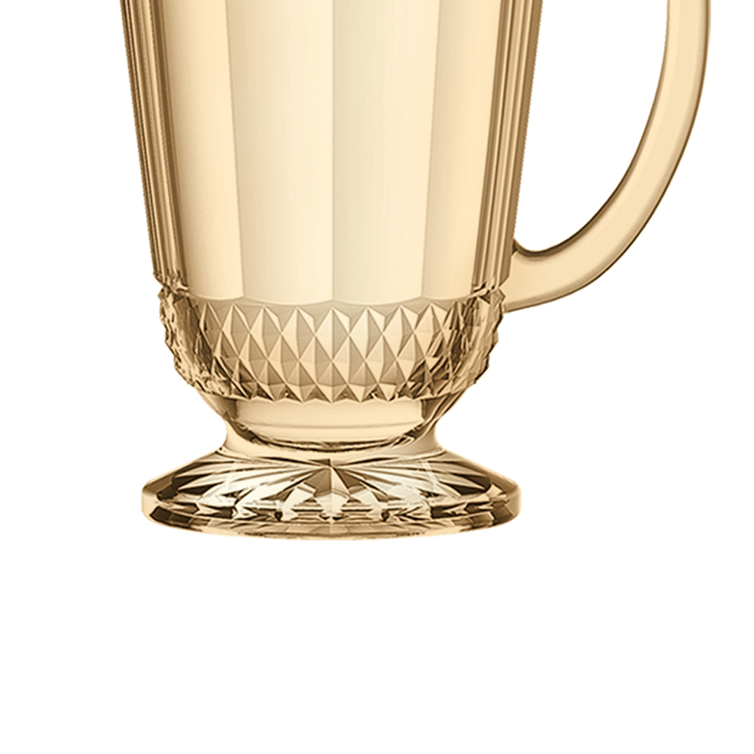 Fotografia para o produto Jarra em vidro com pé 1,2L cor âmbar luster