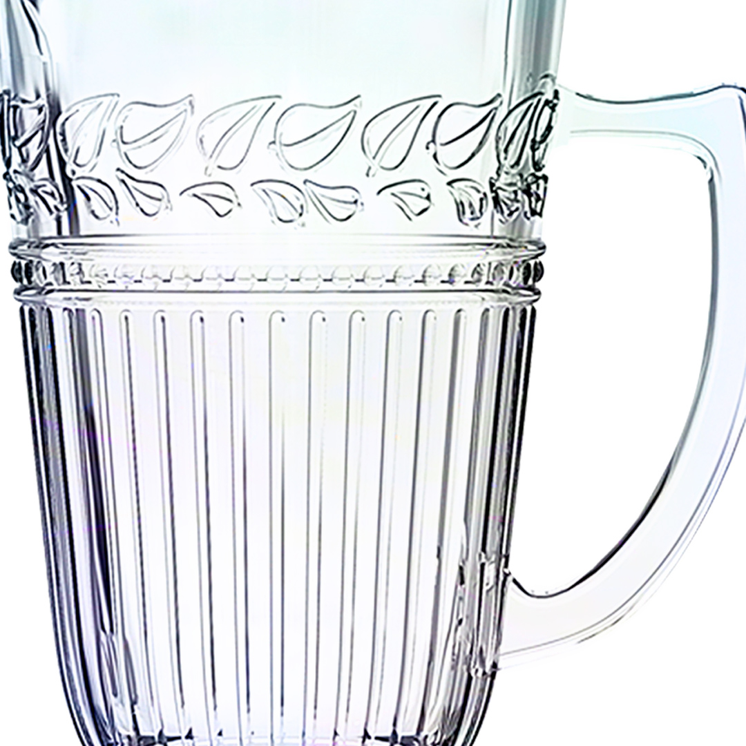 Fotografia para o produto Jarra em vidro com pé 1,2L cor furta-cor