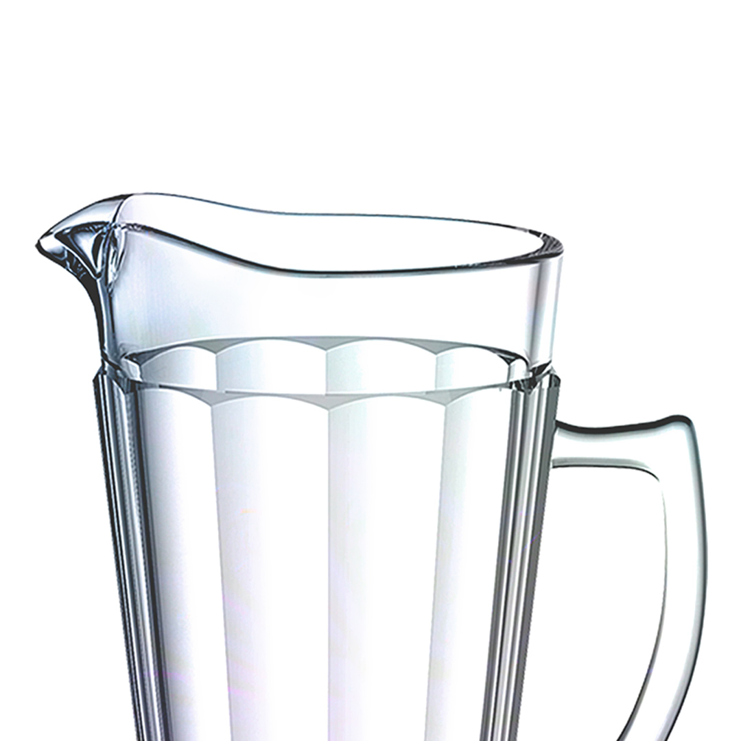 Fotografia para o produto Jarra em vidro com pé 1,2L cor furta-cor