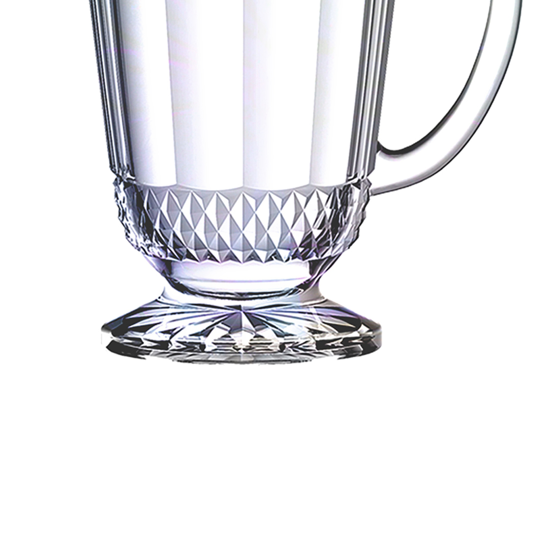 Fotografia para o produto Jarra em vidro com pé 1,2L cor furta-cor