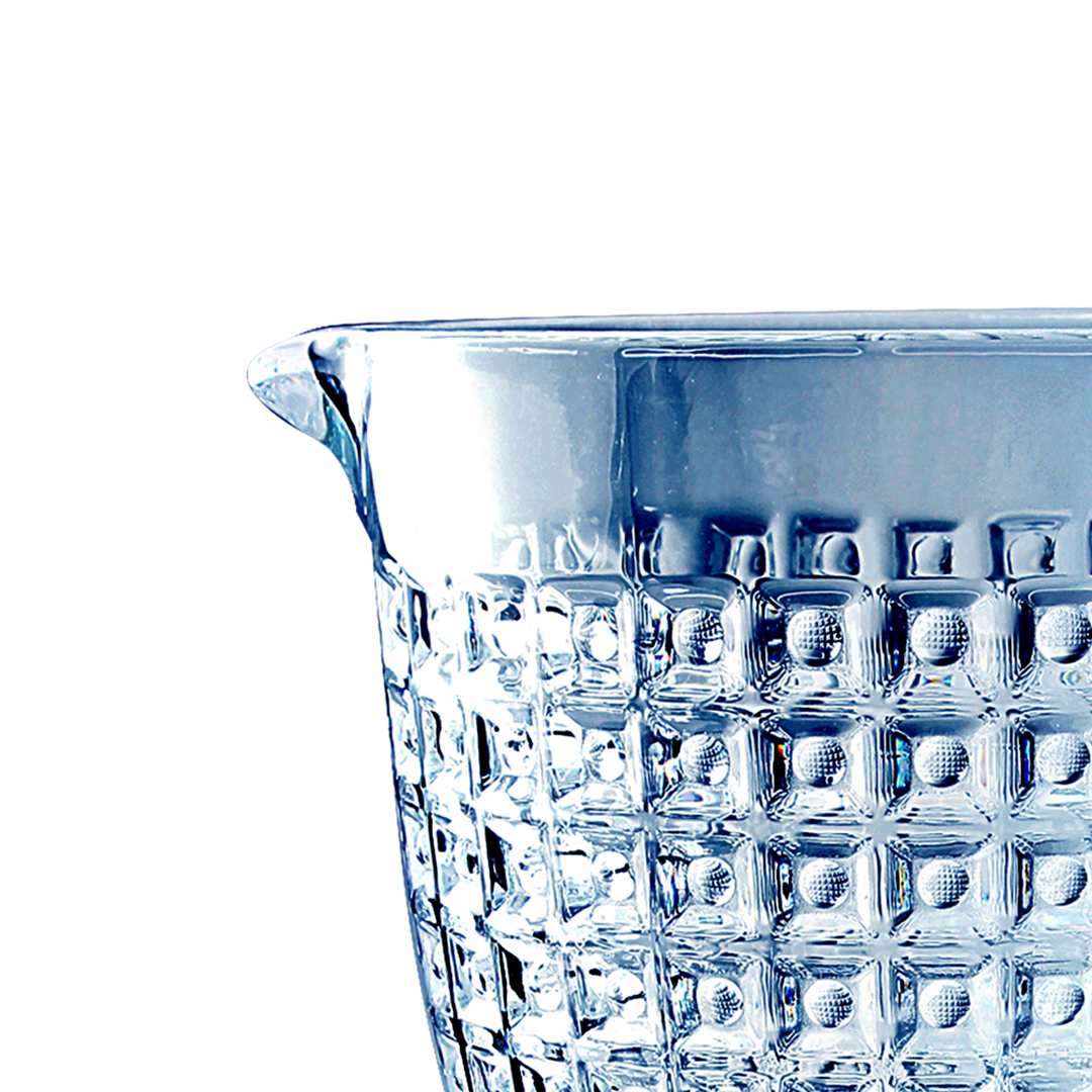 Fotografia para o produto Jarra em vidro com pé 1L cor azul luster