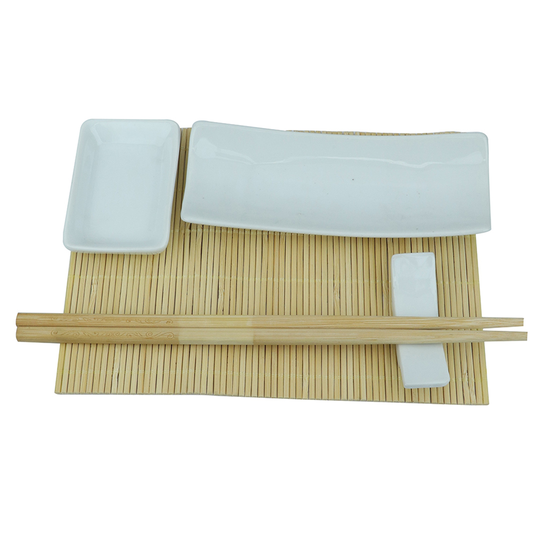 Fotografia para o produto Jogo de 10 peças para sushi em bambu L32xP22xA3,5cm