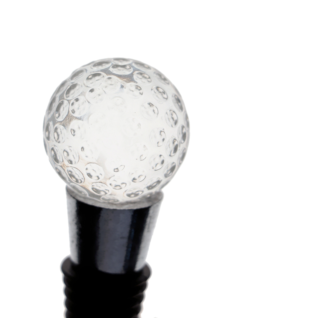 Fotografia para o produto Jogo de 10 tampas em zamac e vidro golf