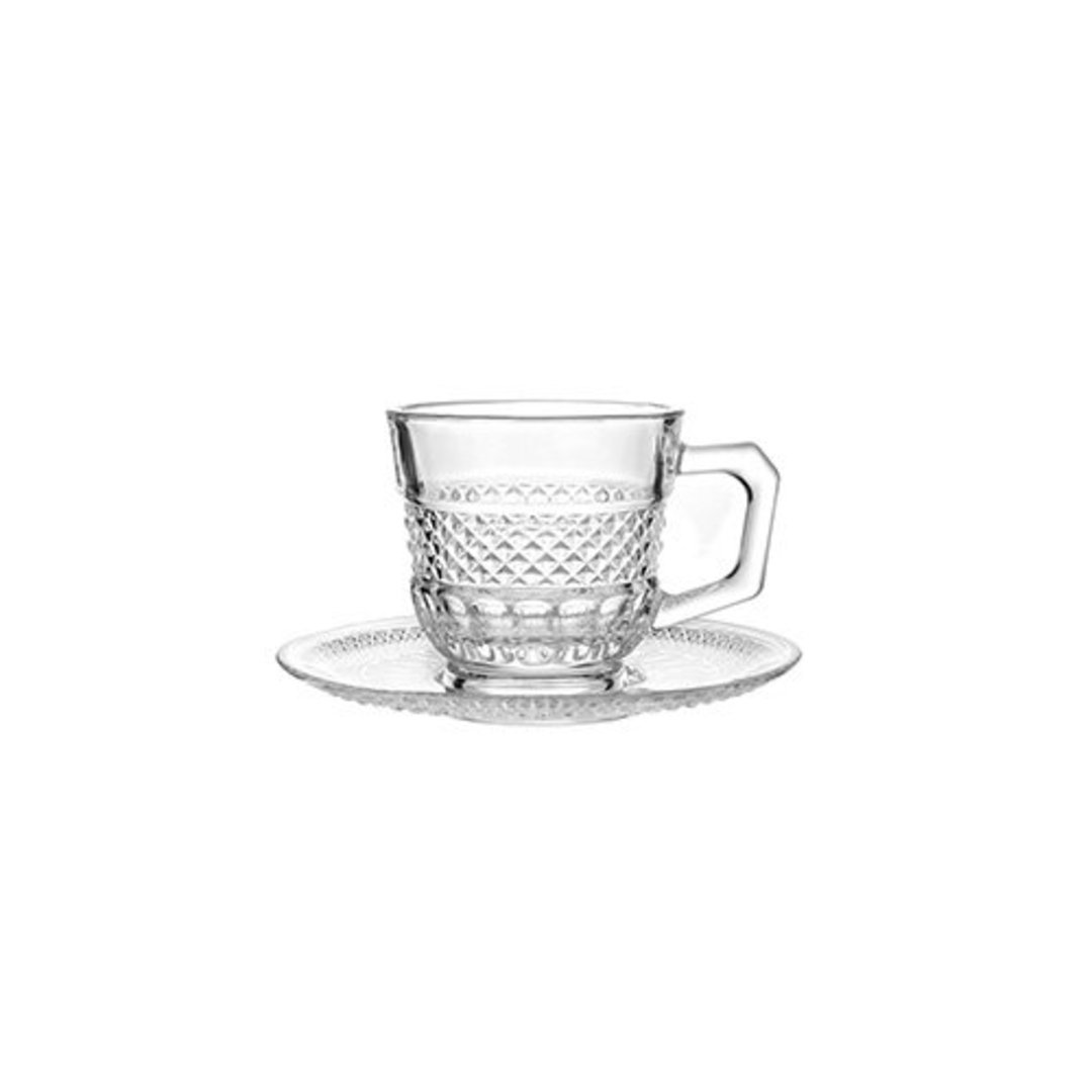 Fotografia para o produto Jogo de 12 peças para café em cristal 90ml Fotografia para o produto Jogo de 12 peças para café em cristal 90ml