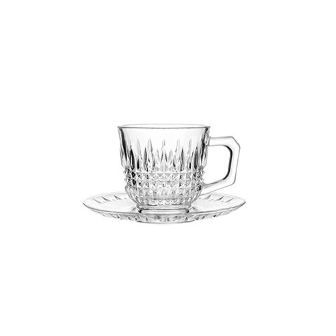 Fotografia para o produto Jogo de 12 peças para café em cristal 90ml Fotografia para o produto Jogo de 12 peças para café em cristal 90ml