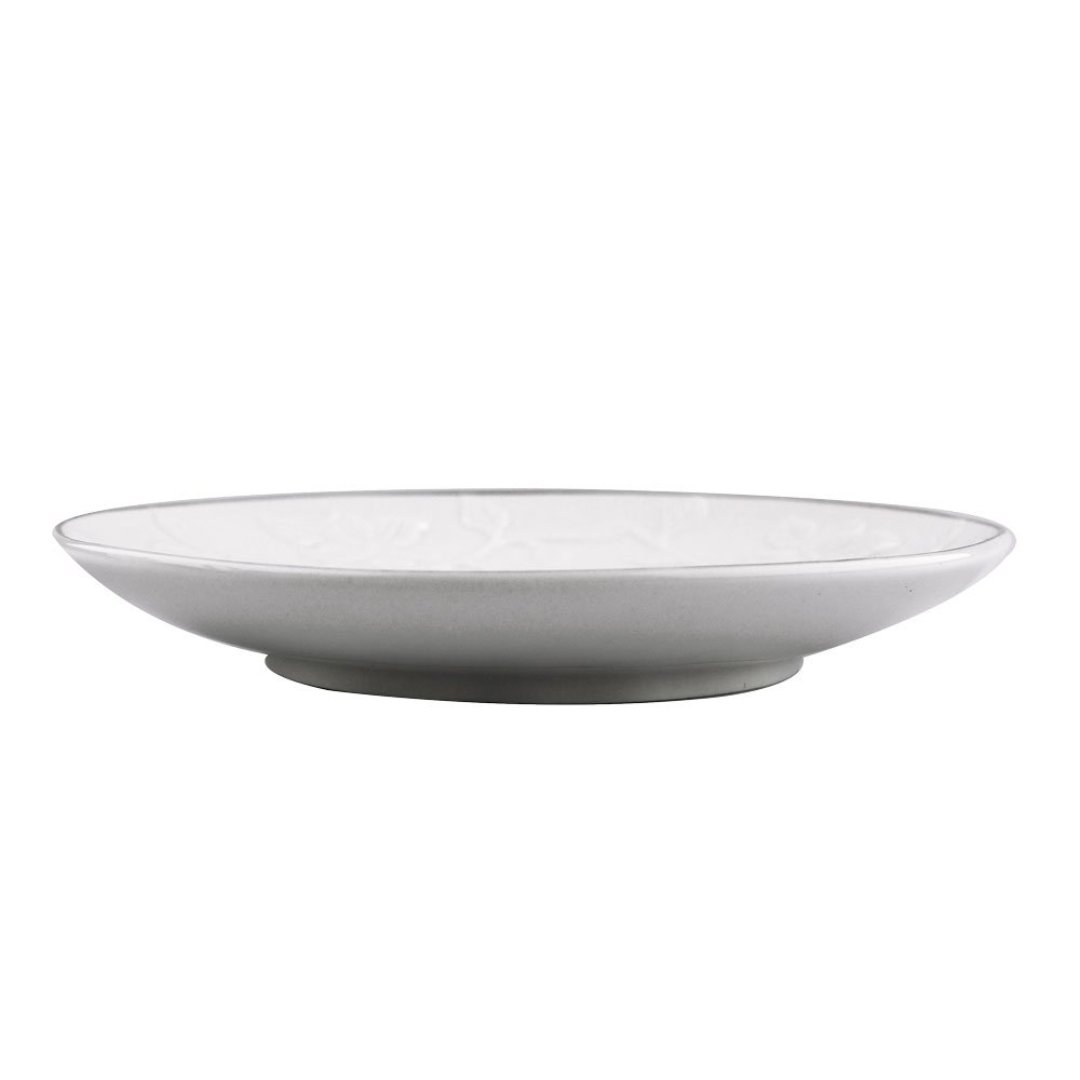 Fotografia para o produto Jogo de 14 peças para chá Scarlet em new bone china cor branca e dourado