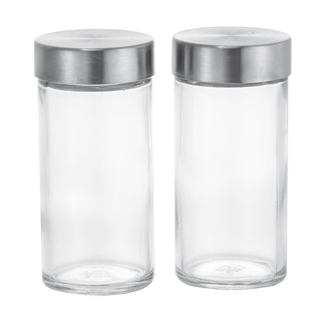 Fotografia para o produto Jogo de 12 porta condimentos com suporte giratório em bambu D18xA24cm