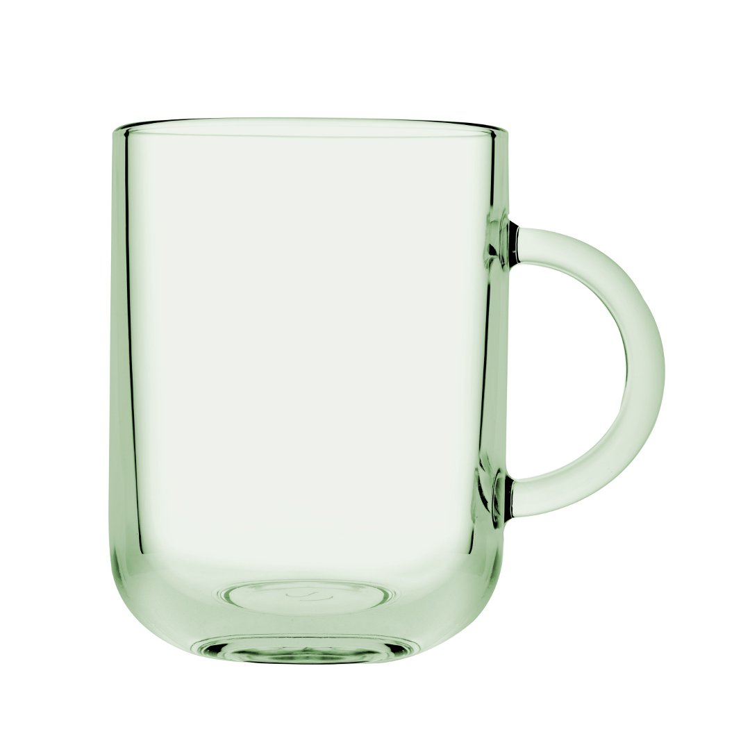 Imagem ilustrativa para Jogo de 2 canecas em vidro 100% reciclado 330ml A10,3cm